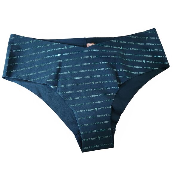 BRAND NEW Victoria's Secret No Show Teal Cheeky Panty - Picture 1 of 3